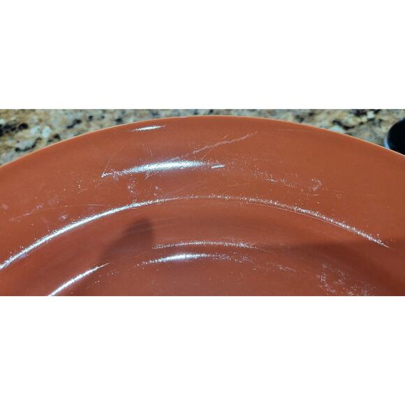 (Qty 1) Williams Sonoma "Belvedere - Pomegranate" Red Dinner Plate 11 1/2" - Picture 11 of 12